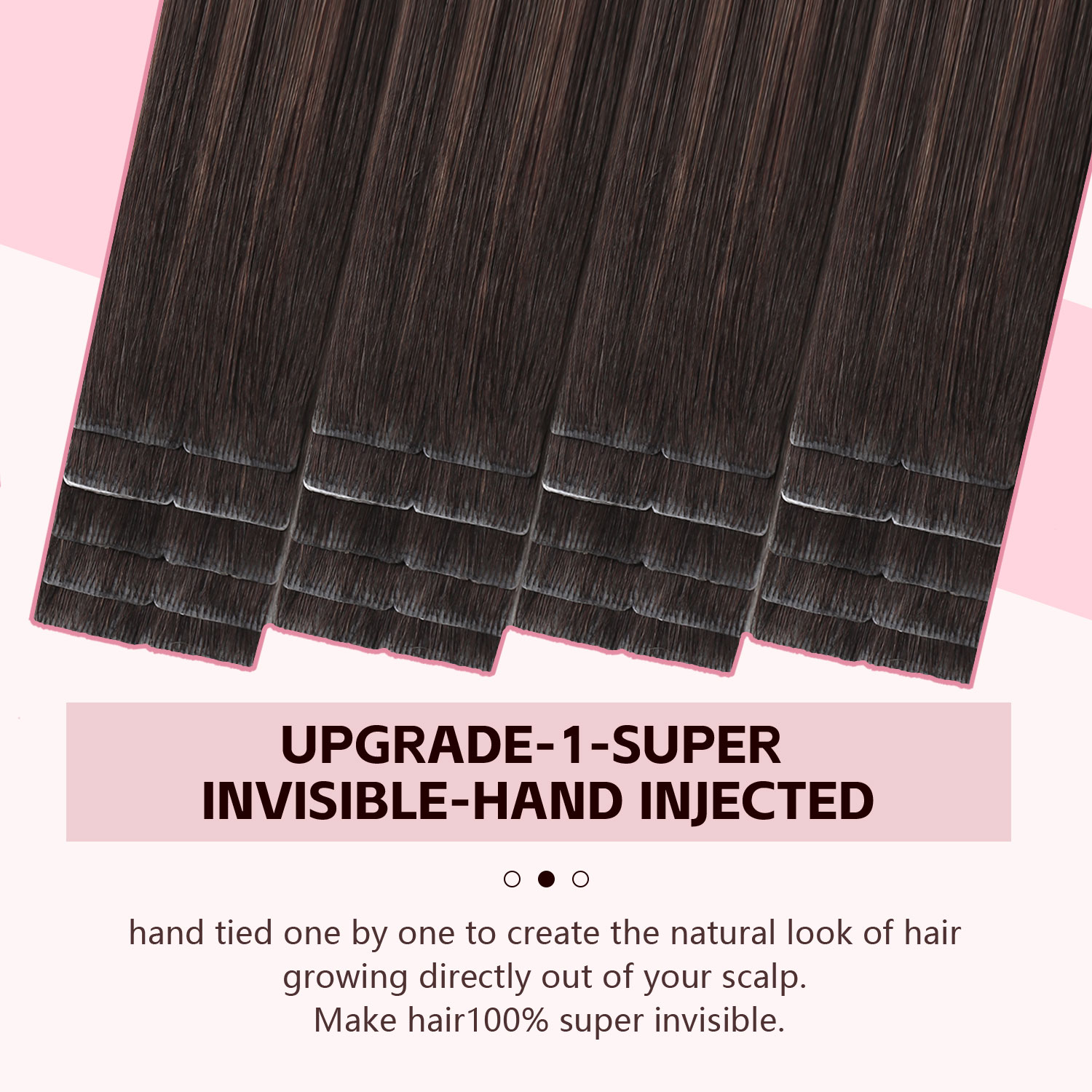 Sweetmet Invisible Tape Hair E - огляд і ціна Invisible Tape In Extensions Real Hair