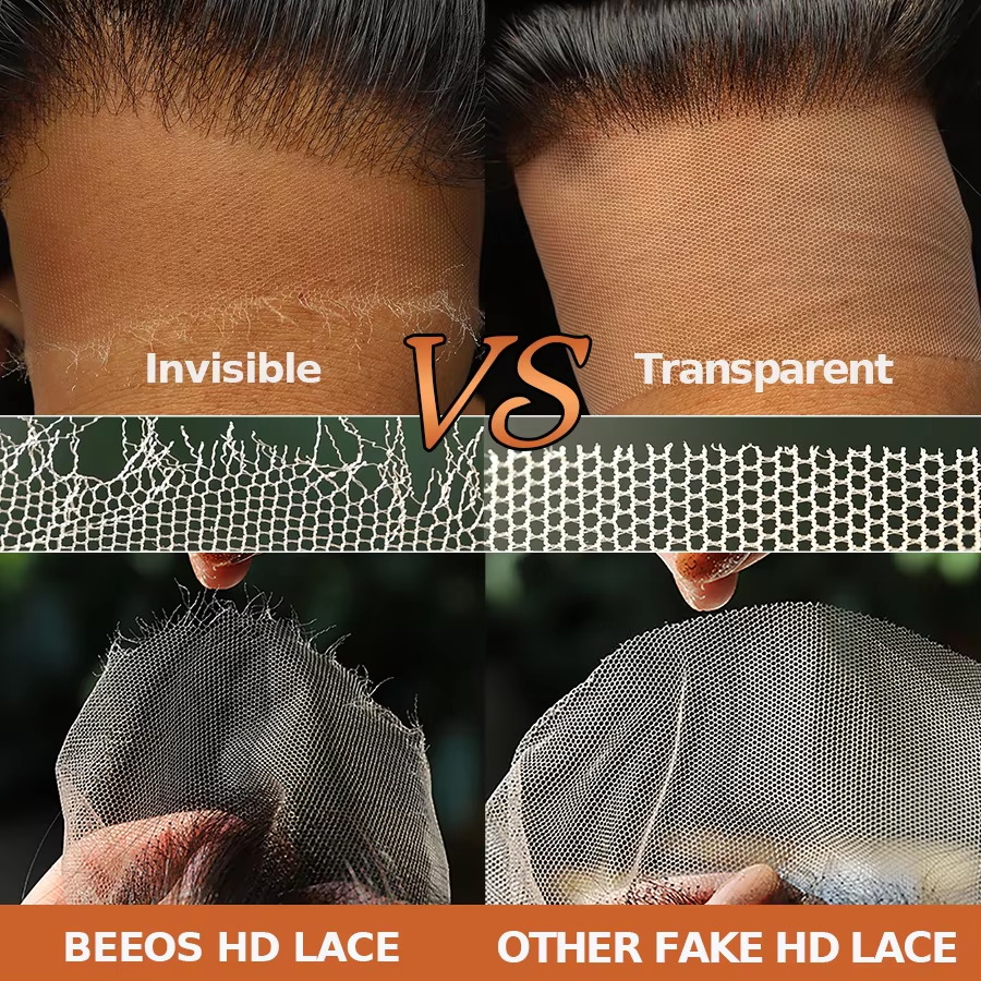BEEOS Ultra Fitted 13X6 HD Tra - огляд і ціна Human Hair Wigs