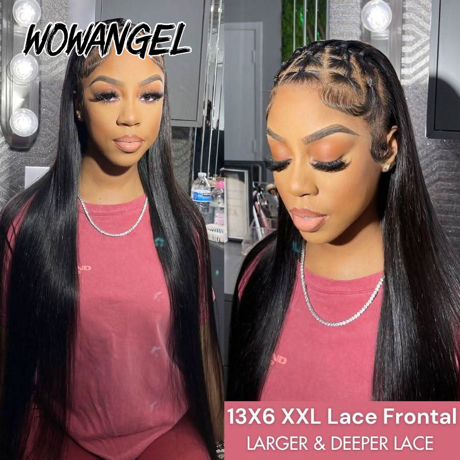 WOWANGEL Straight Lace Front W - огляд і ціна Lace Front Wigs
