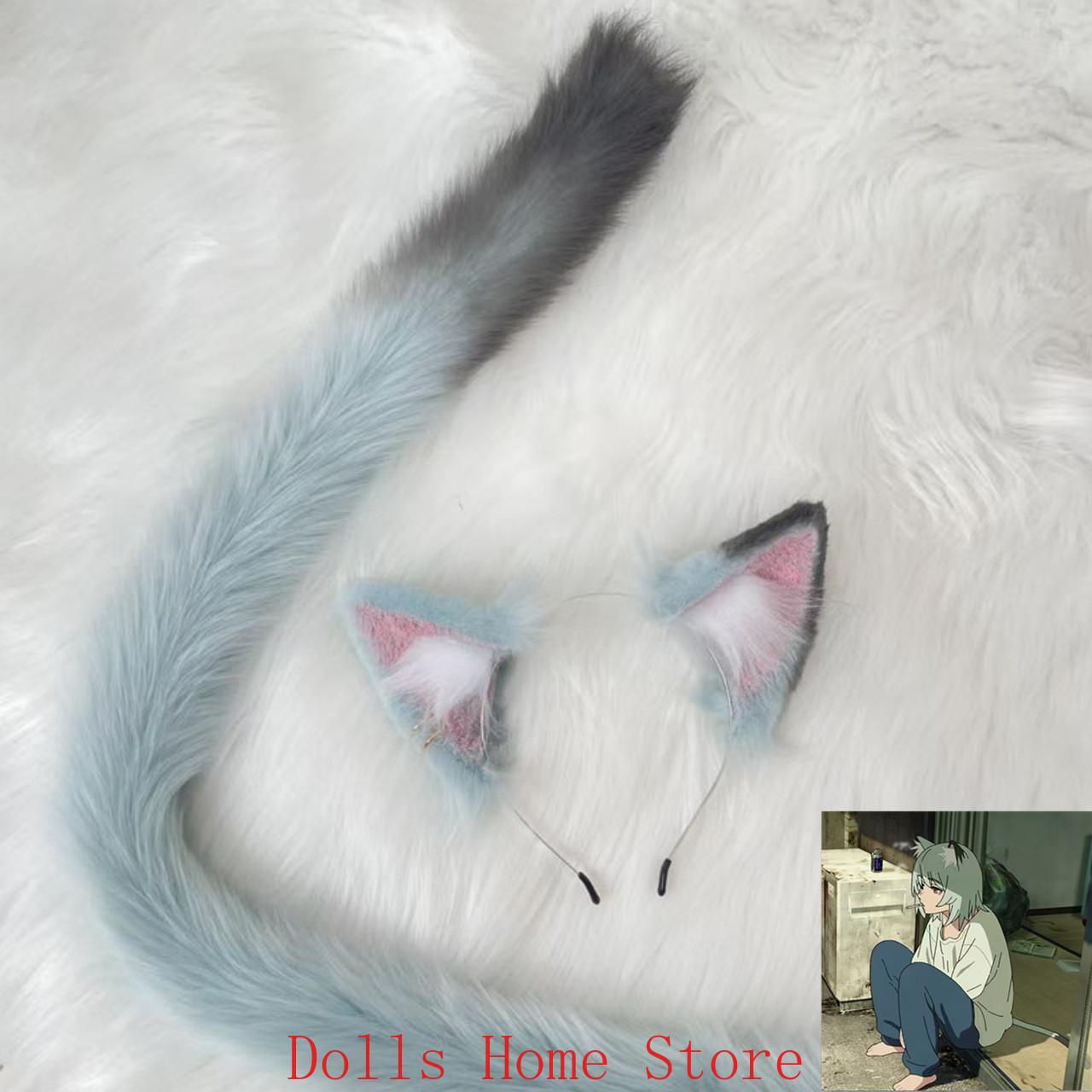 Anime Yani Neko Yani Satō Gray - огляд і ціна Synthetic Wigs